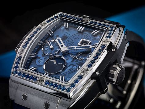 hublot with moon rocks|Hublot Spirit Of Big Bang Moonphase Watch Hands.